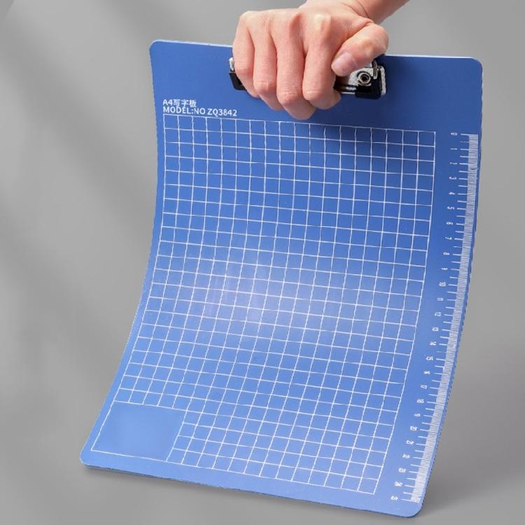 Letter Size Clipboard Writing Board with Strong Metal Clamp Scale Marking for Business Meetings Office School Classroom