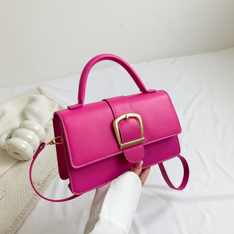 Simple casual shoulder bag fashion trend messenger bag niche small square bag summer new bag women