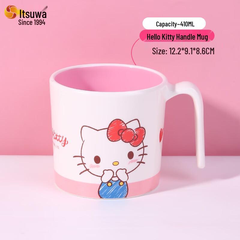 WUHE Кружка с ручкой из меламина Hello Kitty
