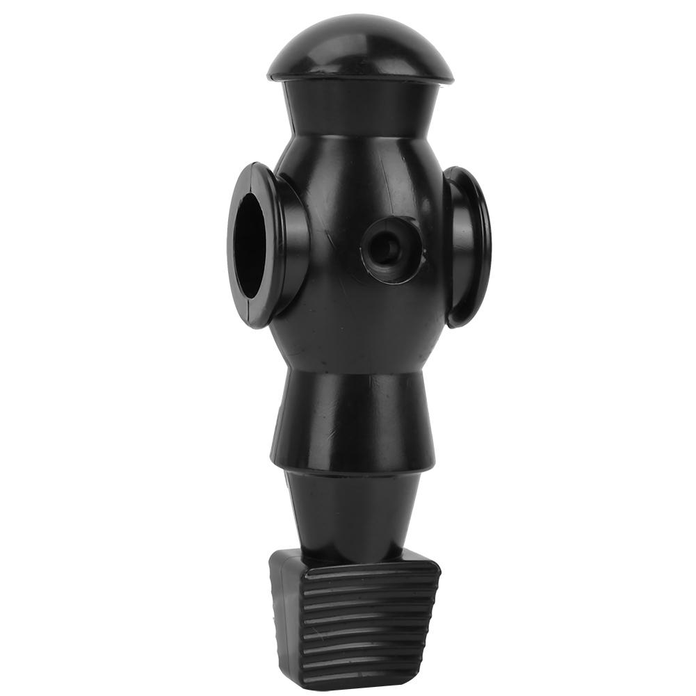 2Pcs Table Football Men Player Foosball Soccer Machine Replacement Dolls Indoor Games(Black)