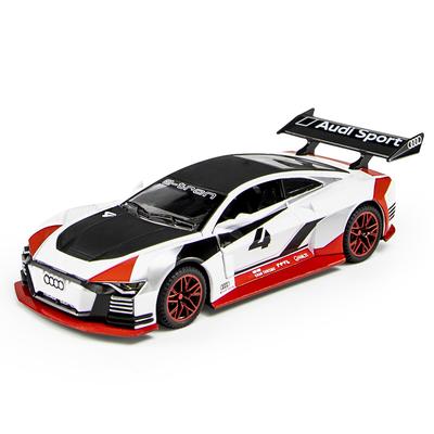 1/32 Scale GT E-tron Vision Alloy Car Model Sound and Light Simulation Car Decoration Collection Child Toy Gift