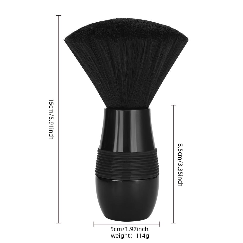 NEW Professional Soft Bristle Barber Neck Duster Brush Ergonomic Hair Cleaning Brush For Salon Home Hairdressing Styling Tools