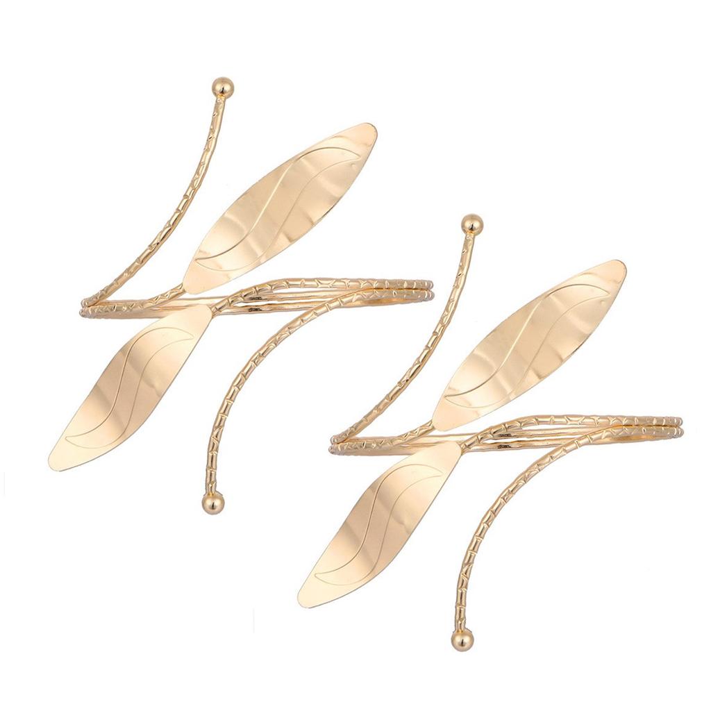 Baroque Arm Chain Wrap for Women Girls Arm Cuffs Open Bangle Leaf Armlet for Teen Girls Open Arm Cuffs Jewelry