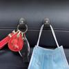 2Pcs Car Interior Mini Storage Hooks Organizer Sticker For Alfa Romeo Giulia Stelvio Junior Tonale 33 Giulietta MiTo 147 156 159