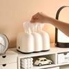 Cloud Shaped Tissue Box Holder Playful Cloud Tissue Box Organizers Efficient Tissue Dispenser Paper Storage Box