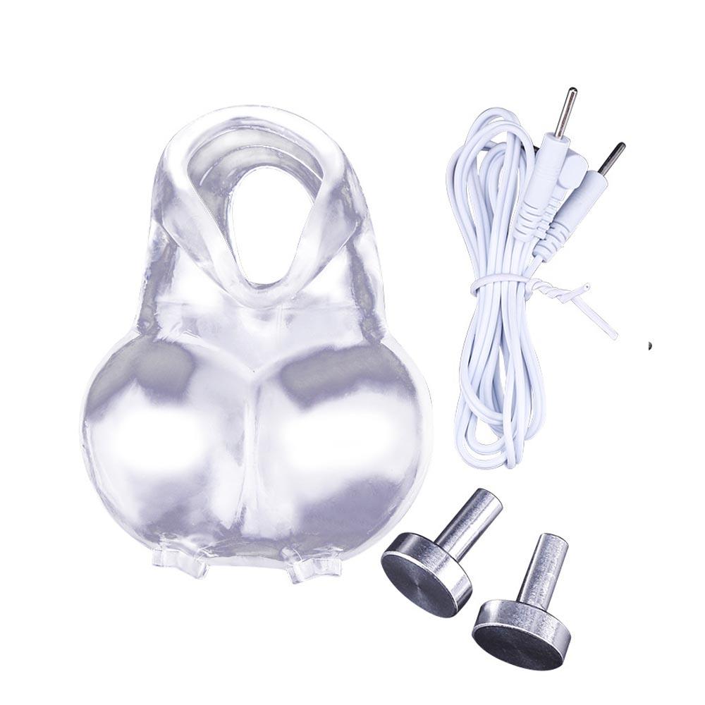 Strongest  Power Box,Electro Shock Pulse Anal Butt Plug Masturbator Electric Stimulate Penis Plug Cock Ring,Sex Tool For Men