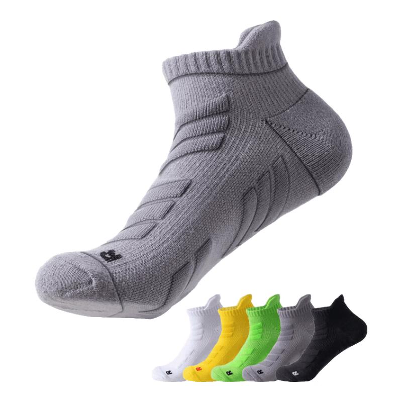 Yuzhaolin Men s Sport Ankle Socks 5-Pack One Size