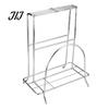 Kitchen Counter Organizer Stainless Steel Chopping Board Storage Rack And Knife Holder for Space Saving Tool Stand Countertop, Vertical Drain Cutting