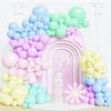 20 Stück 5/10/12 Zoll Pastellrosa Ballons Weiß Sand Blau Ballon Babyparty Geburtstagsparty Hochzeit Abschluss Dekorationen Globos