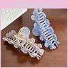 Elegant Floral Design Large Hair Claw Clip With Stunning Rhinestone Accents For Women