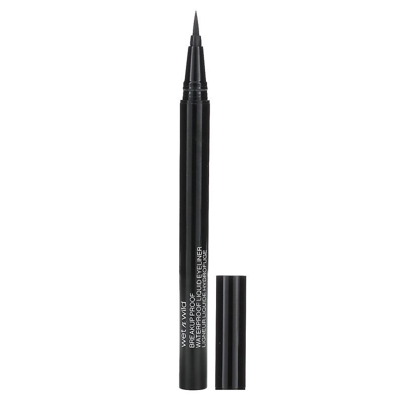 Breakup Proof, Waterproof Liquid Eyeliner, 1111509 Ultra Black, 0.03 Fl Oz (0.9 Ml)