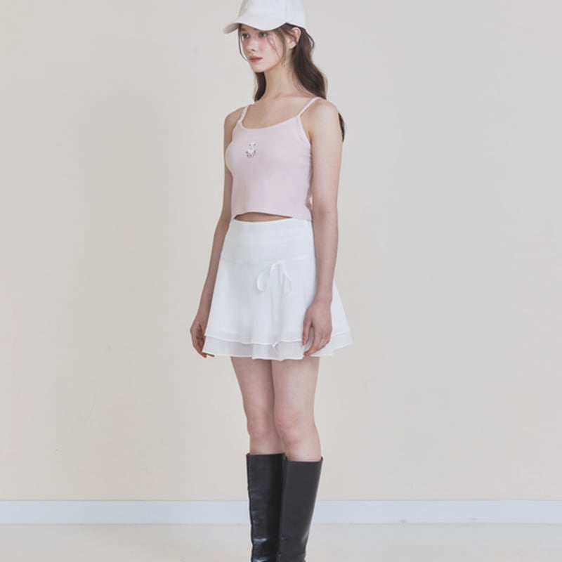 NOT YOUR ROSE Soft logo ball cap (Ivory)