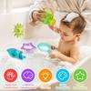 Baby Bath Toys for 1 2 3 4 Year Olds Toddler Kids - 10PCS Mould Free Water Play Swimming Pool Toys No Mould Watering Can Bath Boats Bath Cups for Boys