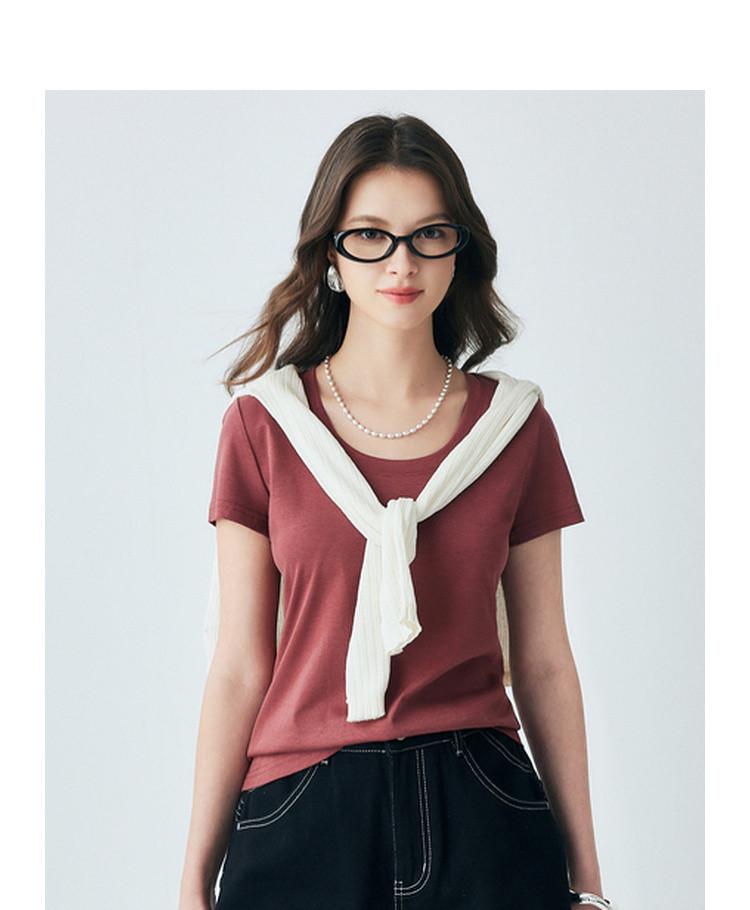 Women's Mulberry Silk T-shirt