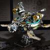 Non-Toxic New Moc Mechanical Sea Turtle Building Blocks Motor Power Ocean Creatures Diy Tabletop Decoration Birthday Christmas Gifts