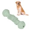 Welpen Beißspielzeug Hantel Zahnreinigung Interaktives Hunde Kauspielzeug für kleine Hunde Grün