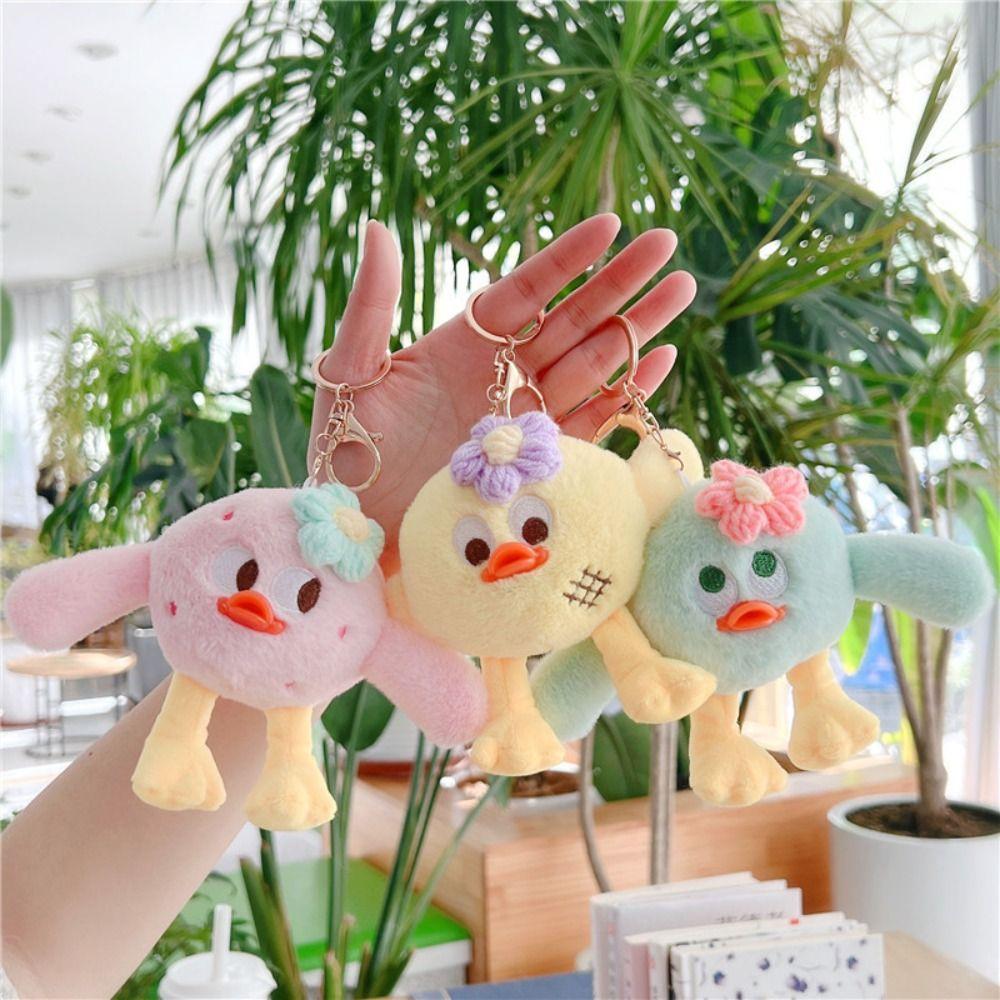 

PP Cotton Big Eye Doll Plush Pendant Cartoon Bird Plush Keychain Birthday Present