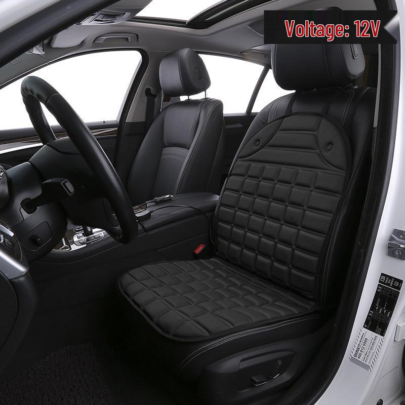 12V Car Electric Heated Seat Cushion - Winter Warm Pad for Car Interior
