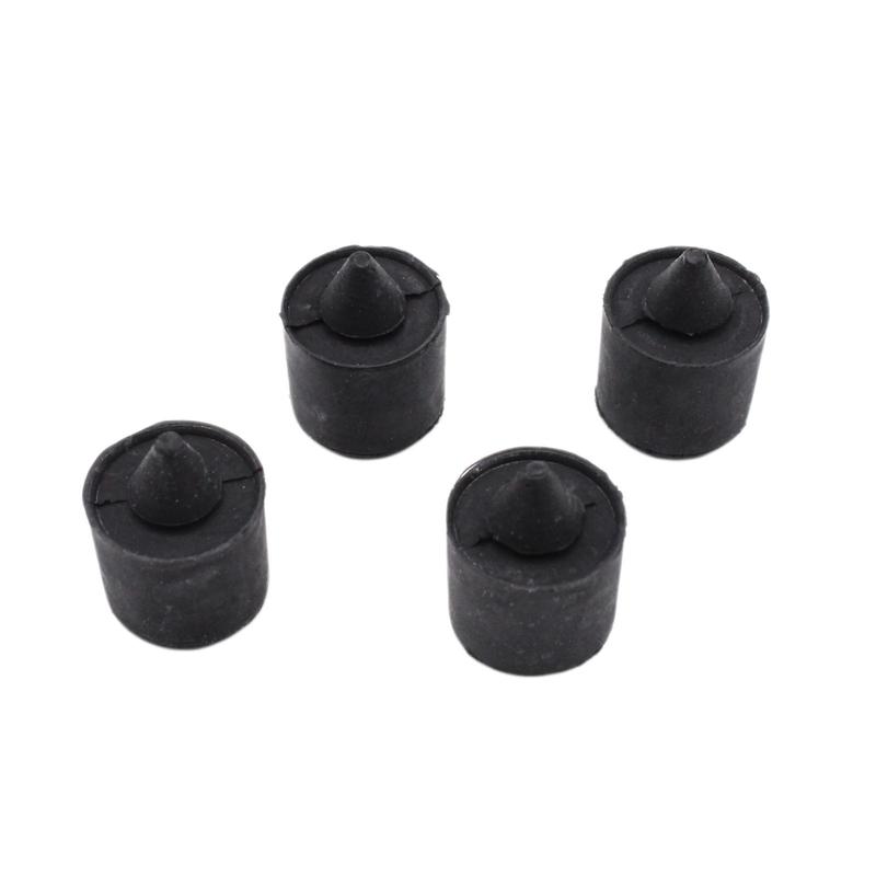 4x Vehicle 16.5mm Exterior Rubber Bumpers Set W705903S300 W705903-S300 Black for