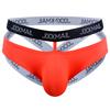 Jockstraps JOCKMAIL Elastic Band Letter Printed Fashion Ultra-thin Ice Silk Men's Thong Underwear