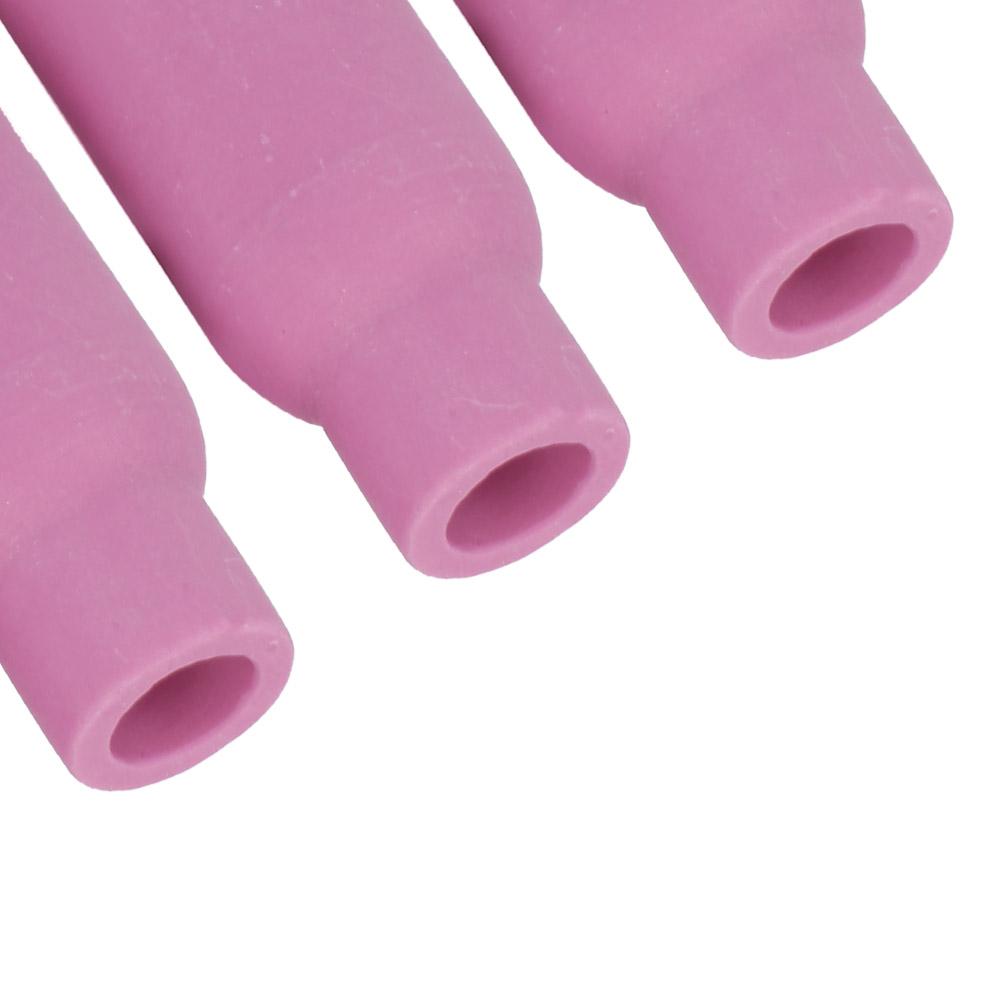 10pcs Ceramic Nozzle Cups 10N50-10N46 #4-#8 for WP-17Celsius18Celsius26 TIG Welding Torch(10N50 6.5mm)