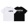 9059 Blanco Roto 2026 Colección Primavera/Verano Nuevo Estampado de Letras Incompletas Camiseta con Capucha de Manga Corta y Cuello Redondo para Hombre y Mujer
