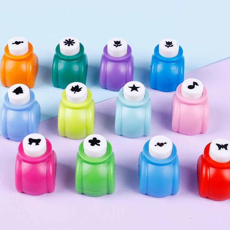 1 PCS Kid Child Mini Printing Paper Hand Shaper Scrapbook Tags Cards Craft DIY Punch Cutter Tool 18 Styles