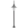 Lampadaire de jardin - vidaXL - 120 cm - Aluminium - Bronze - E27