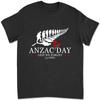 Anzac Day Lest We Forget 25 April Flowers T-shirt Tee O6U7