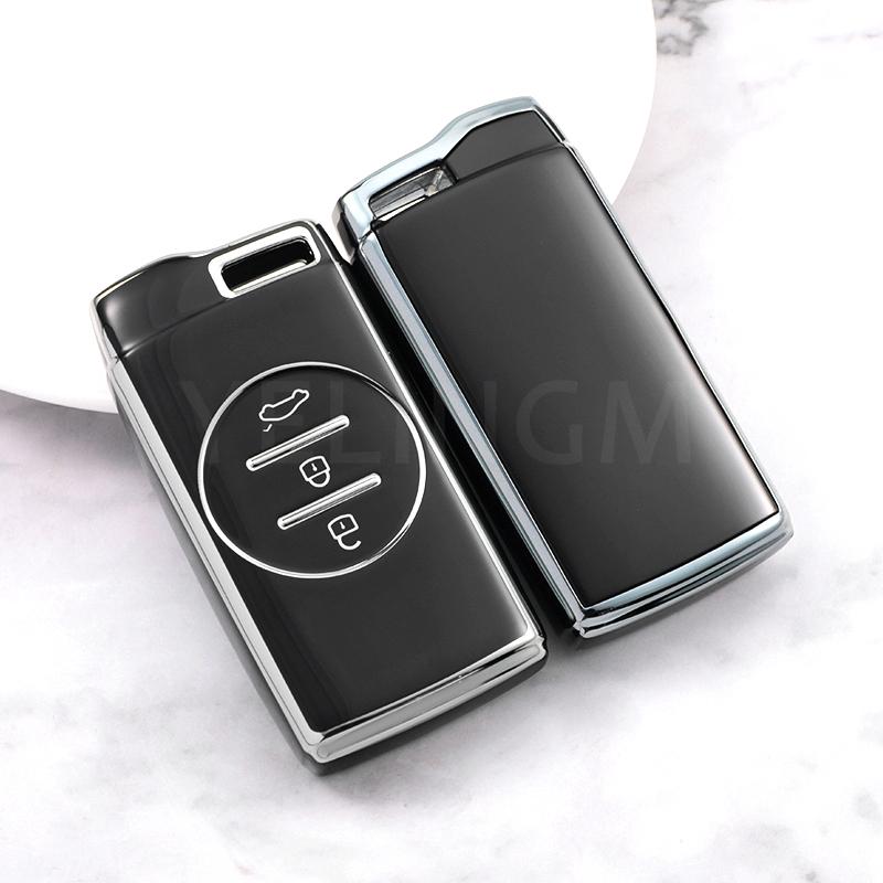 New Soft TPU Car Key Case Cover Shell For Chery EXEED LX TXL Tiggo 7 8 3X PLUS PRO 5X Car Key Protection Accessories