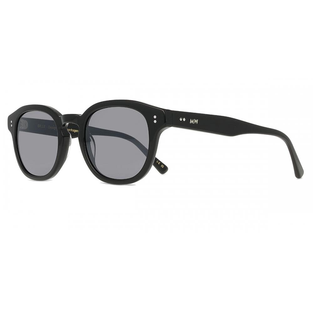 Messy Weekend Bille Black Grey Unisex Sunglasses