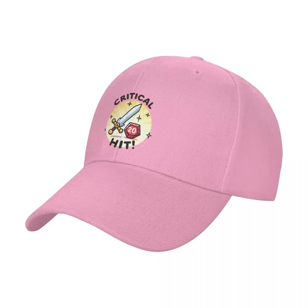 Natural 20 - Critical Hit! Baseball Cap Party Hat Kids Hat Women's Hats 2024 Men's