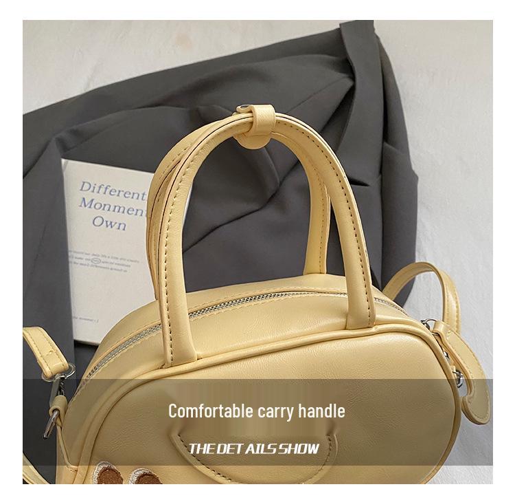 Borsa a mano versatile Ins 2025: Borsa Chic a Spalla e a Tracolla a Forma di Cucciolo di Pane