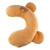 Soft Dog U-shaped Pillow Comfortable Pet Sleeping Pillow Cute Dog Neck Pillow  For Dogs Cats