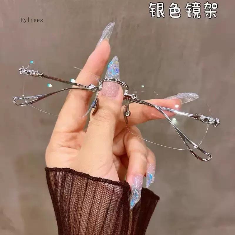 Herre Business Innfatningløse Lesebriller Innfatning Anti Blått Lys Blokkerende Presbyopi Briller 0+1.0+1.5+2.0+2.5+3.0+3.5+4.0 Unisex