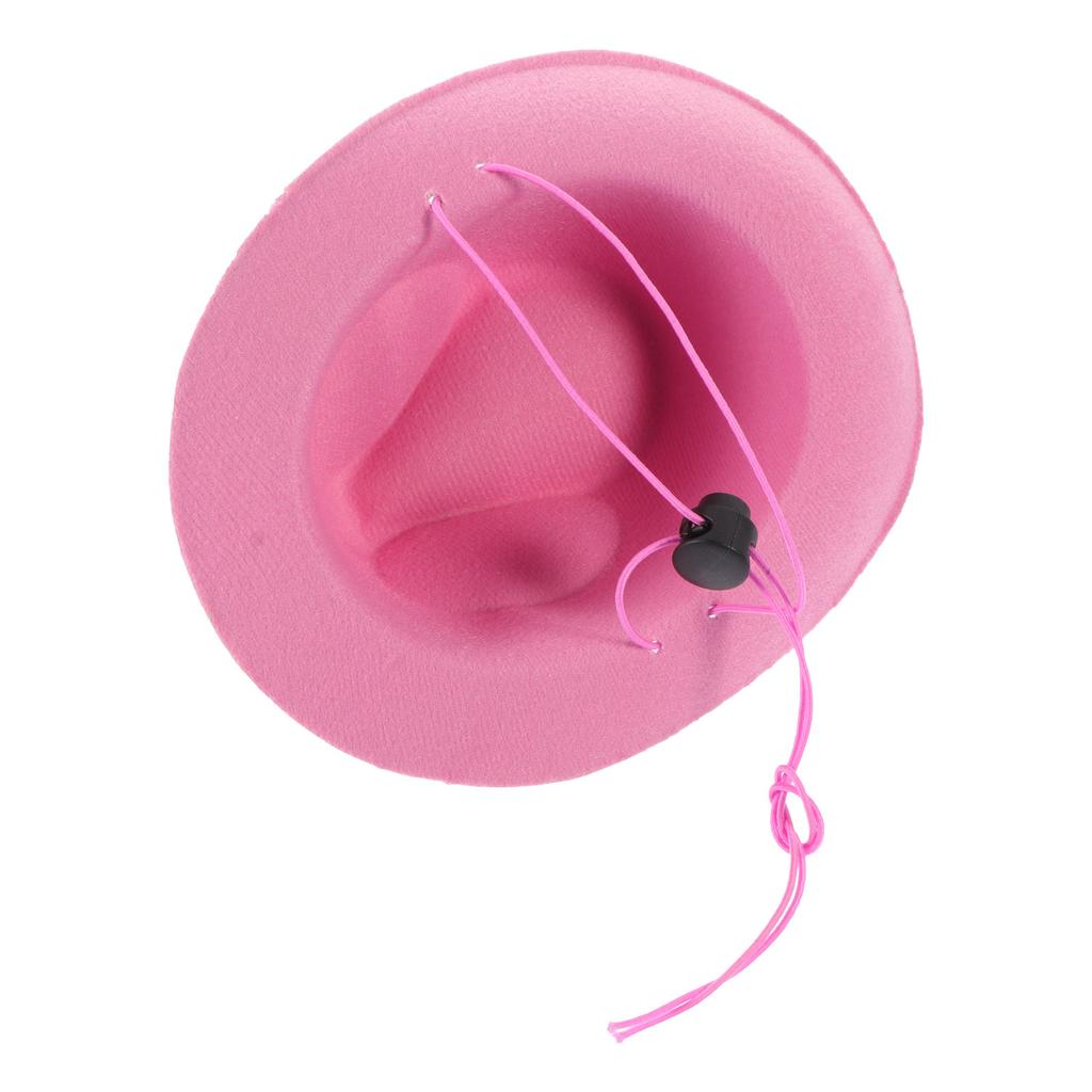 Wear-Resistant Dog Cowboy Hat Premium Cotton Decorative Pet Hat Adjustable Strap for Festival Carnival Cosplay Photo Shoot Puppy