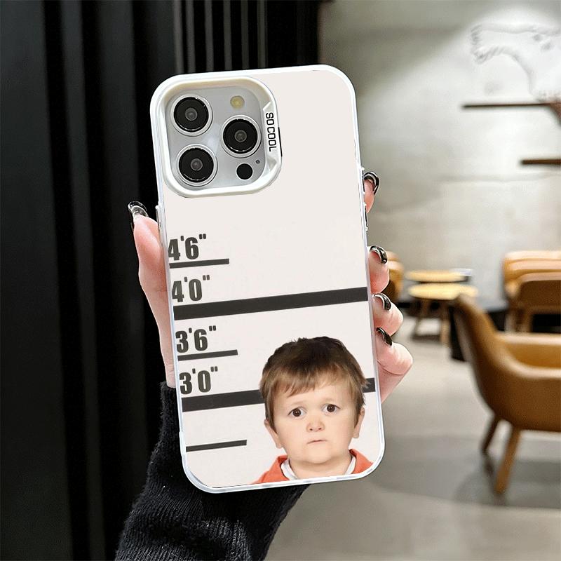 Lustige Babaite Hasbulla Weiche Handyhülle für iPhone 15 16 17 Pro Max 17Air 16E 14 Plus 13 12 Mini Stoßfeste Hülle Rückseite