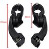 For Series Racer 32Mm 1-1/4" Footpegs Connector Bracket Engine Guard Motorcycle Replacement Parts Black