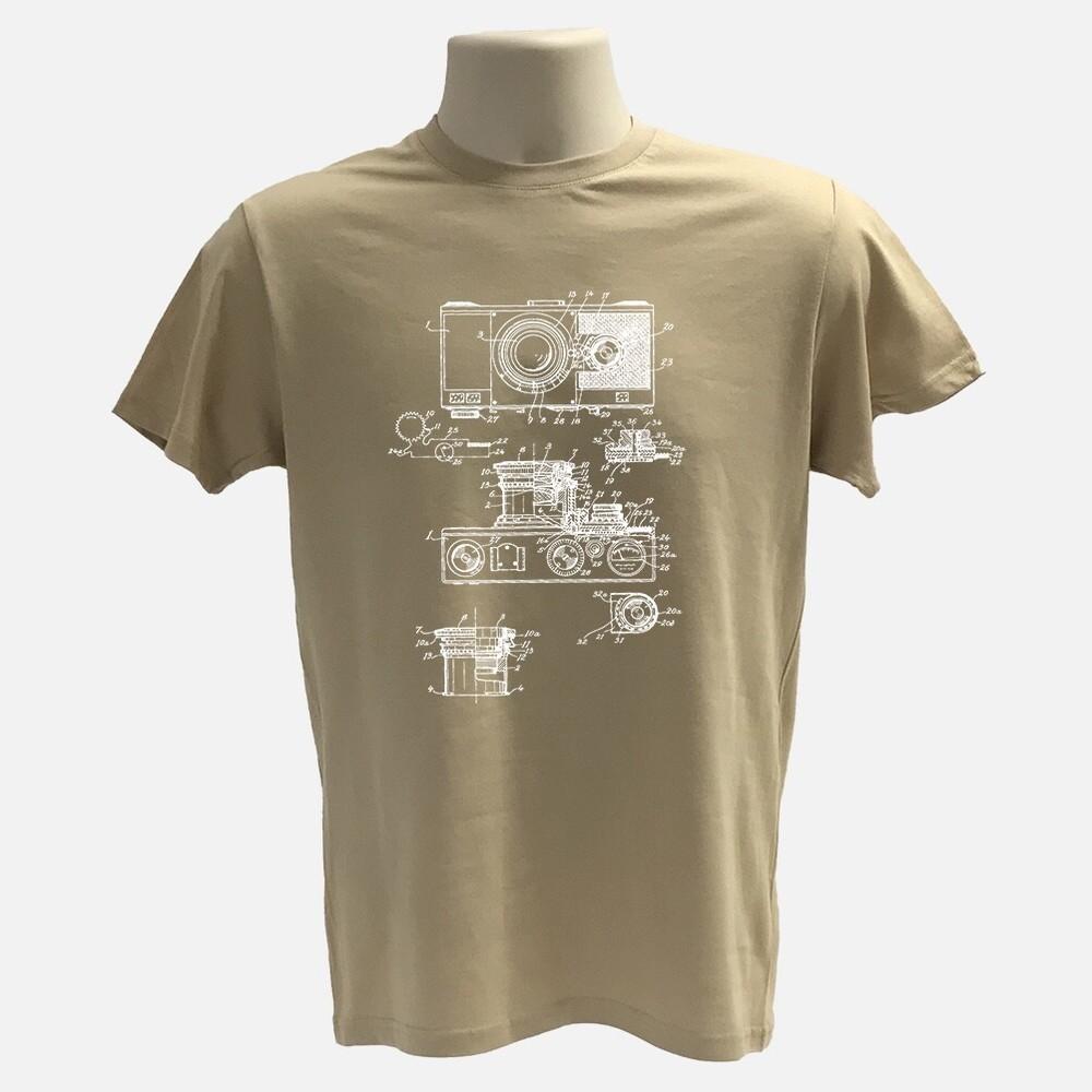 

Photographer Tshirt vintage camera design 100% organic cotton Tee Unisex T-Shirt S