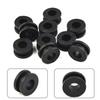 Cover Fairings Grommets ID 9mm Model Motorcycle Mount Set OD 18.5mm Replacement Black Box Engine For Kawasaki ZX-6R