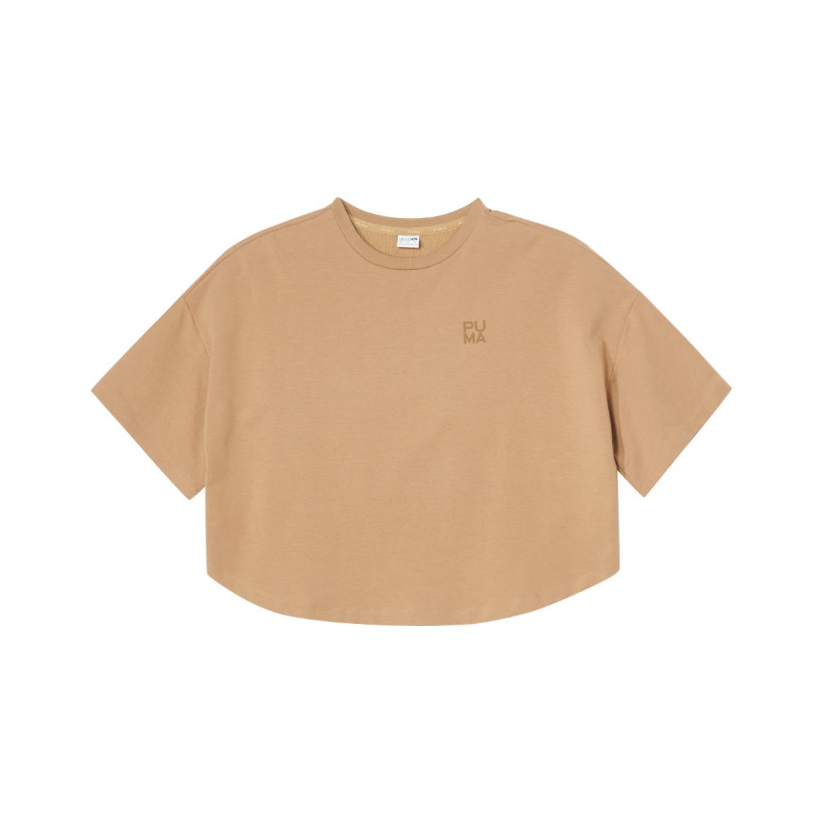 

Puma Loose Breathable Short Sleeve Round Neck T-Shirt Women tops 629342-63 M