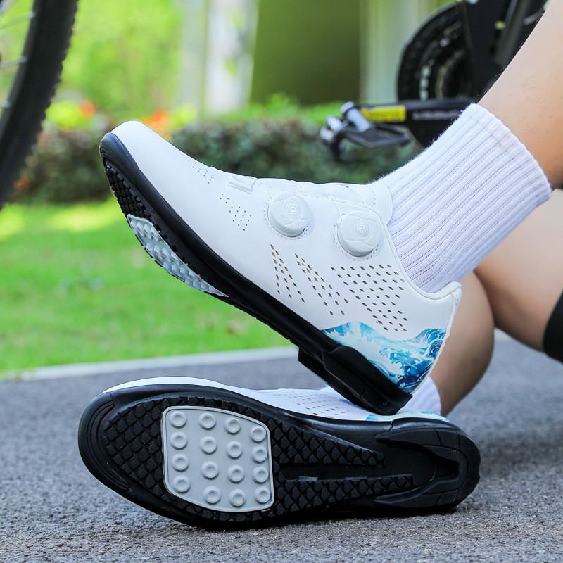 Scarpe da Ciclismo Unisex con Tomaia in Rete Traspirante per Bici da Strada e Mountain Bike Compatibili con Attacchi Leggere Vestibilità Performance