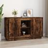 Vidaxl Cabinet, Smoked Oak, 102X35X60 Cm, Wood-Based Material