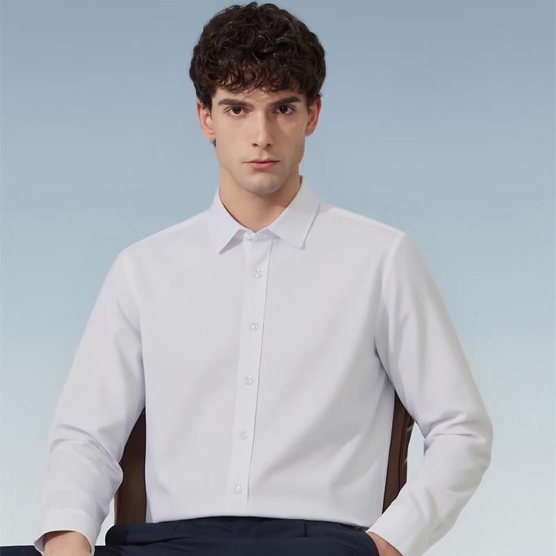 Judger Men s Business Casual Long-Sleeve Shirt XL