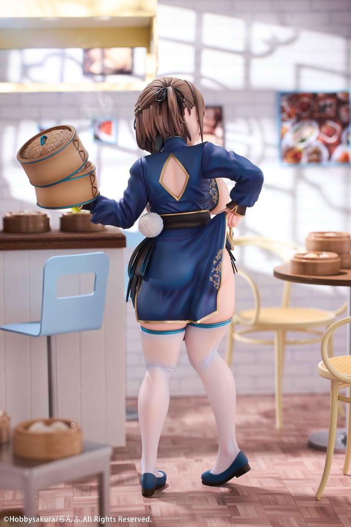 Ranfu original illustration Musume Standard Edition scale PVC ABS painted finished figure Sensei's "Manjuu Tsumugu" 1/7 &
