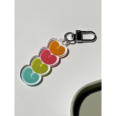YouWouldLoveThis Spring Hearts Keyring