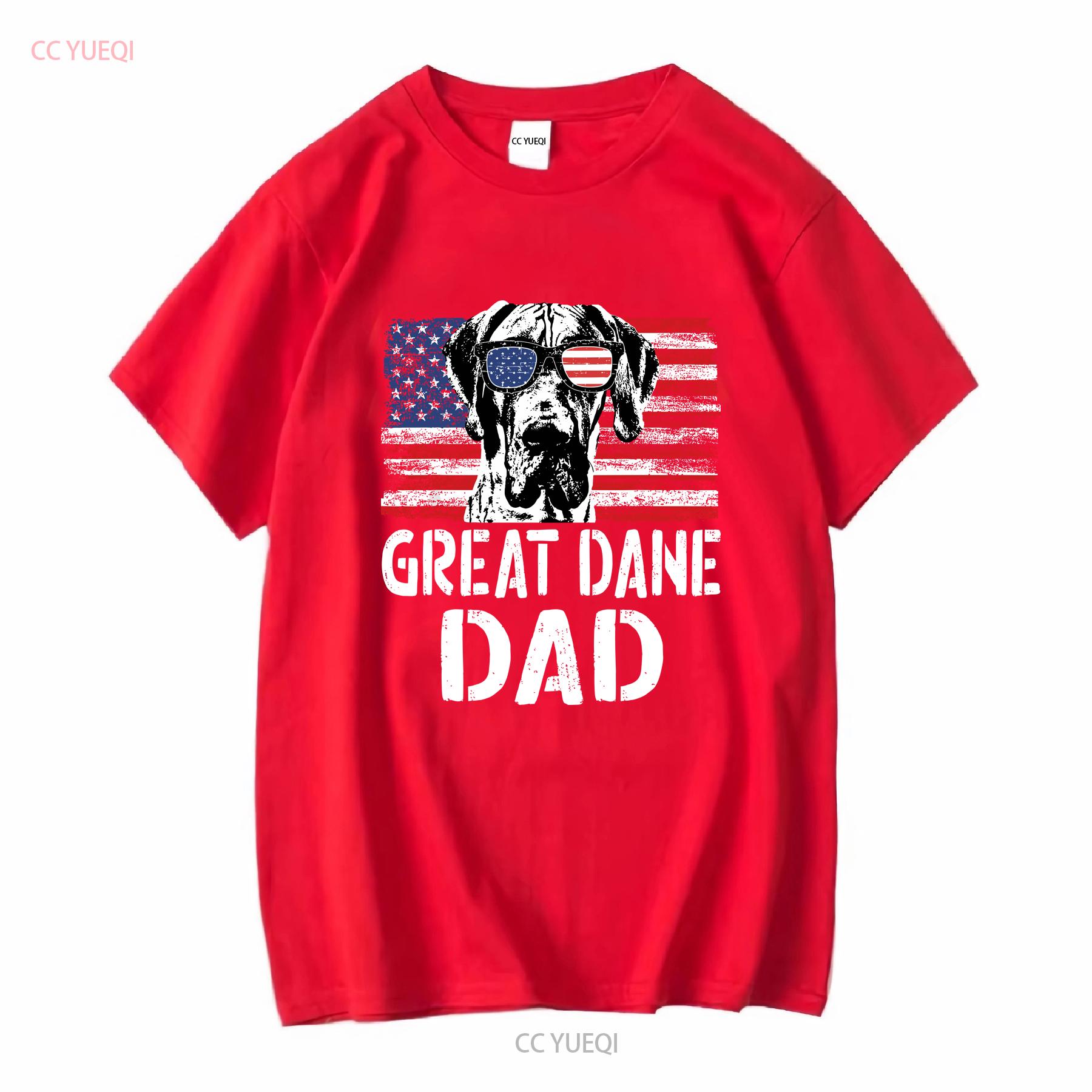 Mens Retro American Flag Great Dane Dad Dog F Baseball cap Snapback Caps Knitted Hat vintage Washed fashion Versatile Soft S