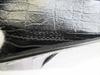 Authentic GUCCI GG Black Canvas Bamboo Bifold Wallet Compact Wallet #8353 Open Box