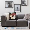 Pearto Creative Kasane Teto Expression Pillow Cover  Morden Pillow Case For Living Room Chair Comfy Cushion Cover Gift