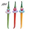 Long-lasting Writing Comfort Pen Cute Gel Kids Cartoon Pepper Shape Ballpoint Office School Colorful Set with Lid Fun Gift for Children Birthdays And